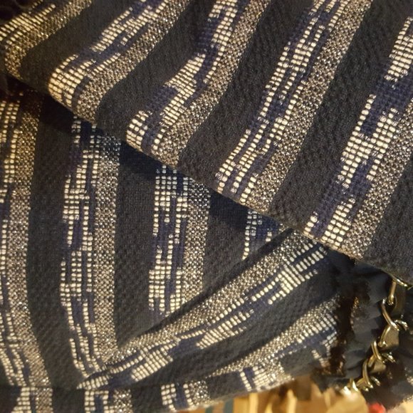 ☄Ramy Brook Blue & Silver Blazer☄ - Picture 6 of 9